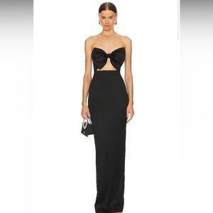 Sau lee Esther Gown in Black